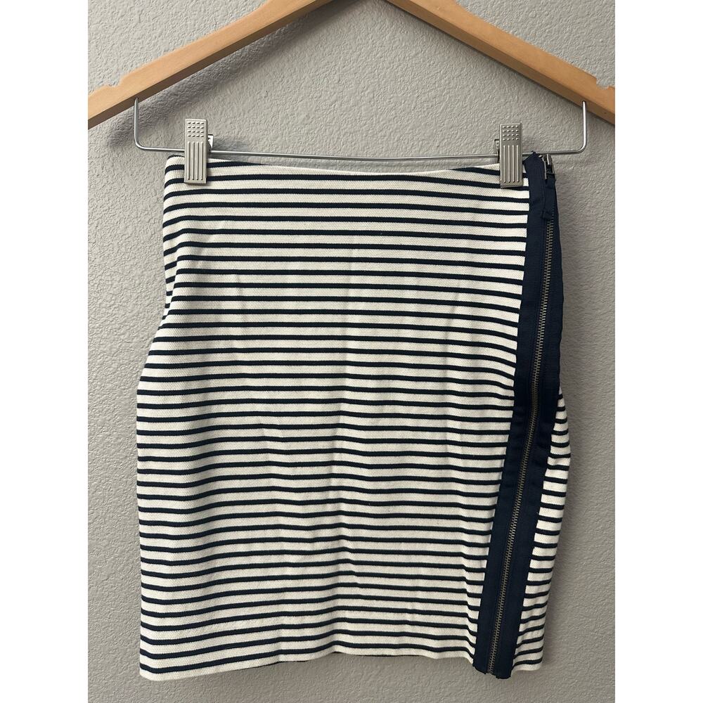 Madewell Eventide Striped Pencil Skirt Size XXS